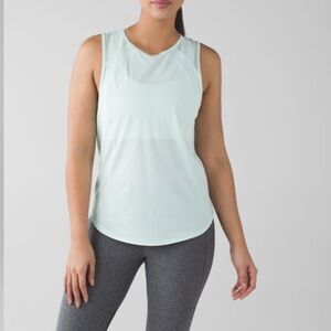 Lululemon Sculpt Tank Top Sea Mist